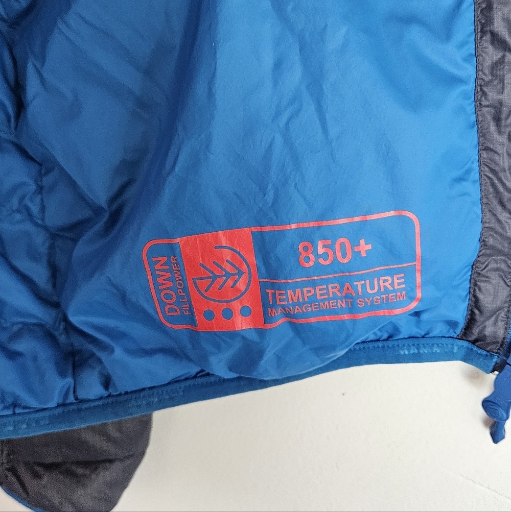 Mammut Jacket Mens Extra Large Blue Broad Down Puffer Lightweight XL - Picture 4 of 5